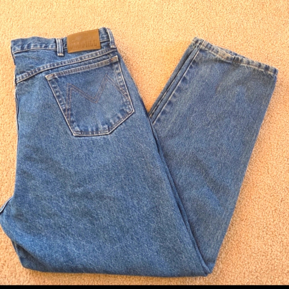 Old Mill Men's blue jeans size 40x30